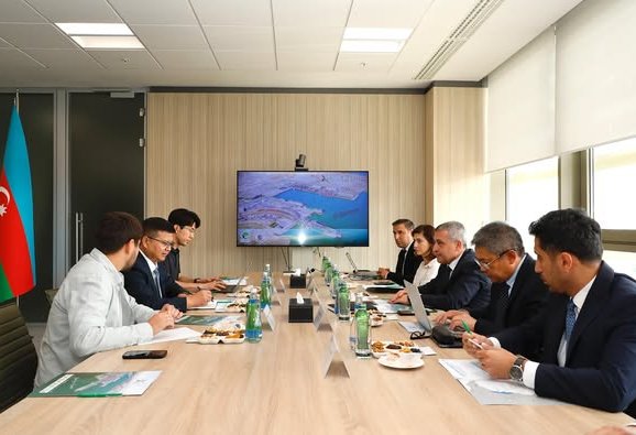 Azərbaycanla Çin arasında dəmir yolu əlaqələrinin genişləndirilməsi müzakirə olunub (FOTO)