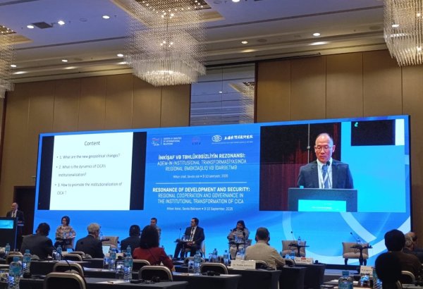 Çindən olan ekspert beynəlxalq əməkdaşlığın inkişafında AQEM-in rolunu vurğulayıb