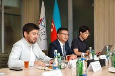 Azərbaycanla Çin arasında dəmir yolu əlaqələrinin genişləndirilməsi müzakirə olunub (FOTO)