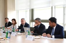 Azərbaycanla Çin arasında dəmir yolu əlaqələrinin genişləndirilməsi müzakirə olunub (FOTO)