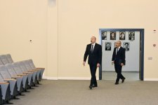 Prezident İlham Əliyev Azərbaycan Yazıçılar Birliyinin Səməd Vurğun adına Yaradıcılıq Evinin açılışında iştirak edib (FOTO/VİDEO)