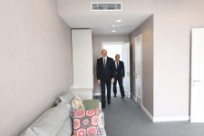Prezident İlham Əliyev Azərbaycan Yazıçılar Birliyinin Səməd Vurğun adına Yaradıcılıq Evinin açılışında iştirak edib (FOTO/VİDEO)