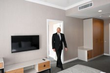 Prezident İlham Əliyev Azərbaycan Yazıçılar Birliyinin Səməd Vurğun adına Yaradıcılıq Evinin açılışında iştirak edib (FOTO/VİDEO)
