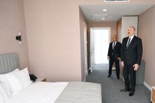 Prezident İlham Əliyev Azərbaycan Yazıçılar Birliyinin Səməd Vurğun adına Yaradıcılıq Evinin açılışında iştirak edib (FOTO/VİDEO)