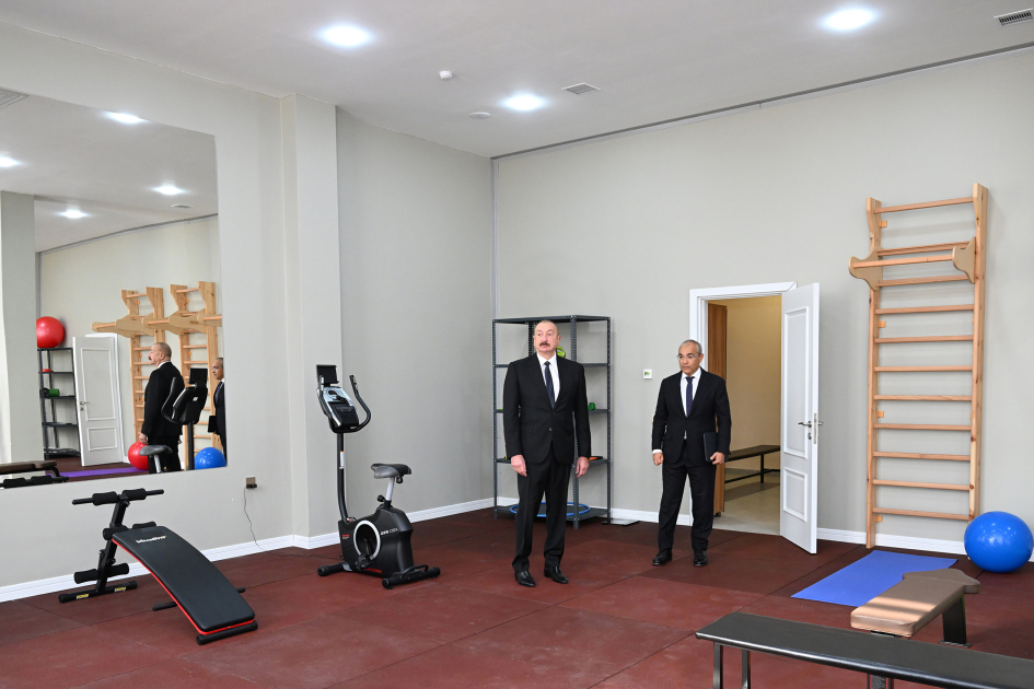 Prezident İlham Əliyev Azərbaycan Yazıçılar Birliyinin Səməd Vurğun adına Yaradıcılıq Evinin açılışında iştirak edib (FOTO)