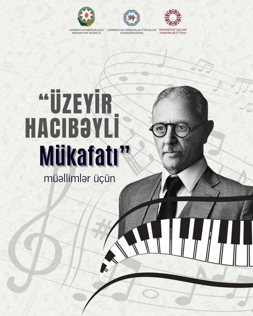 İncəsənət təhsilində fərqlənən müəllimlər “Üzeyir Hacıbəyli Mükafatı” ilə təltif olunacaq