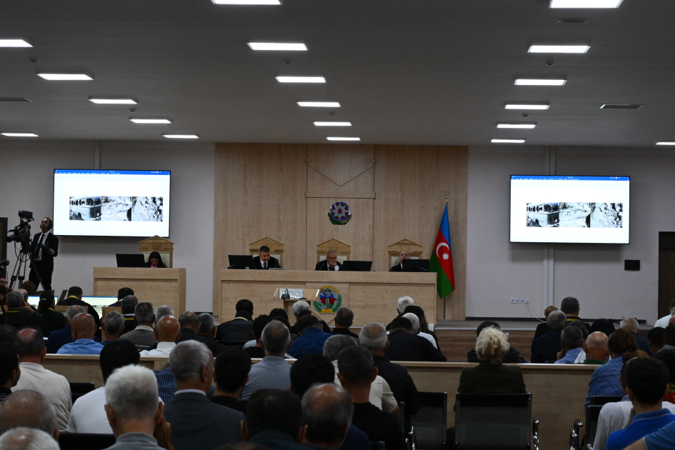 Azərbaycan ərazilərinin Ermənistandan atəşə tutulması, mülki azərbaycanlıların öldürülməsi, girov götürülməsi ilə bağlı sənədlər məhkəmədə elan olunub (FOTO)