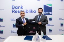 Bank Respublika və Qara Dəniz Ticarət və İnkişaf Bankı irihəcmli kredit sazişi imzalayıb (FOTO)