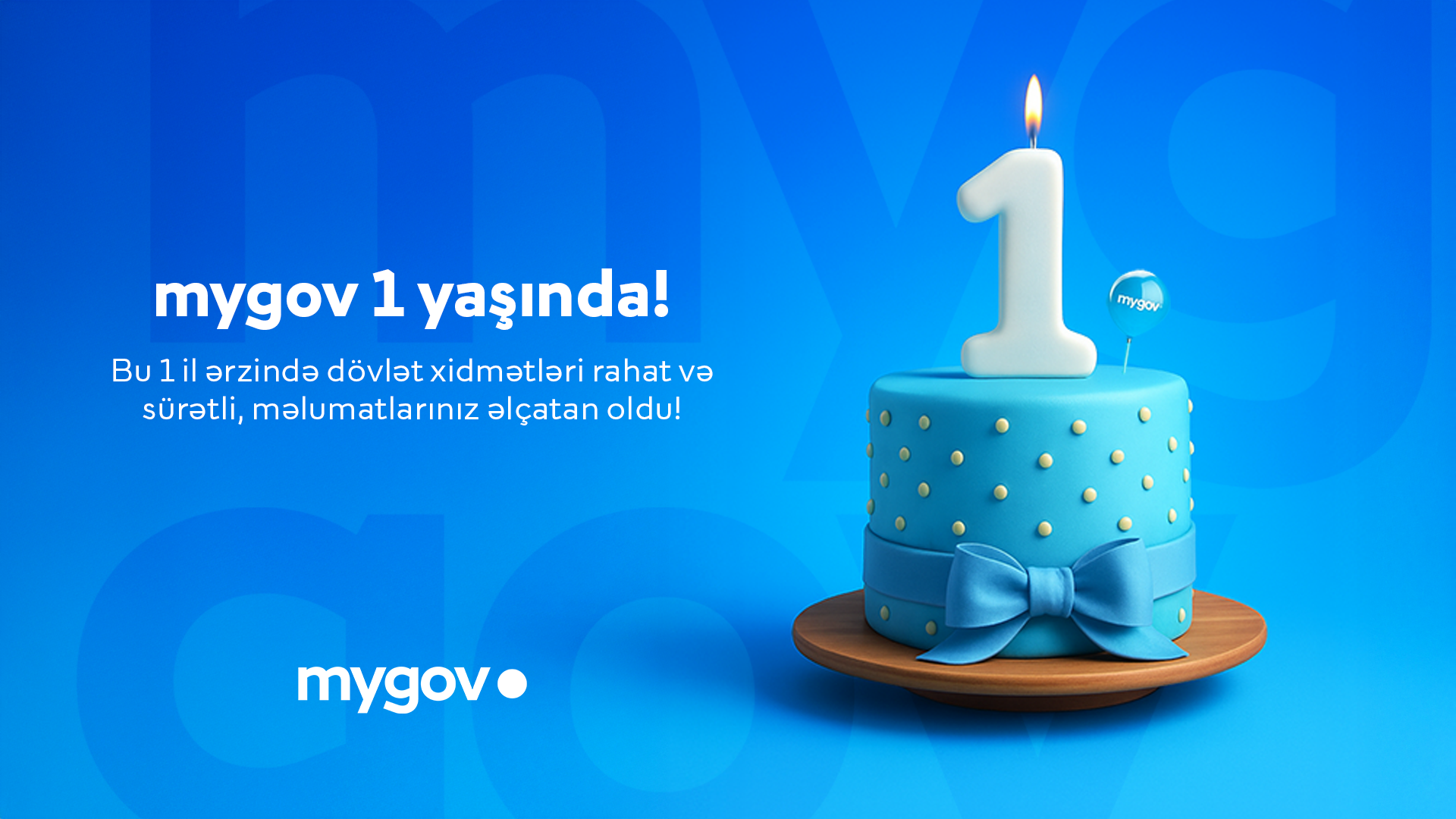 Yenilənmiş “mygov” platforması 1 yaşını qeyd edir