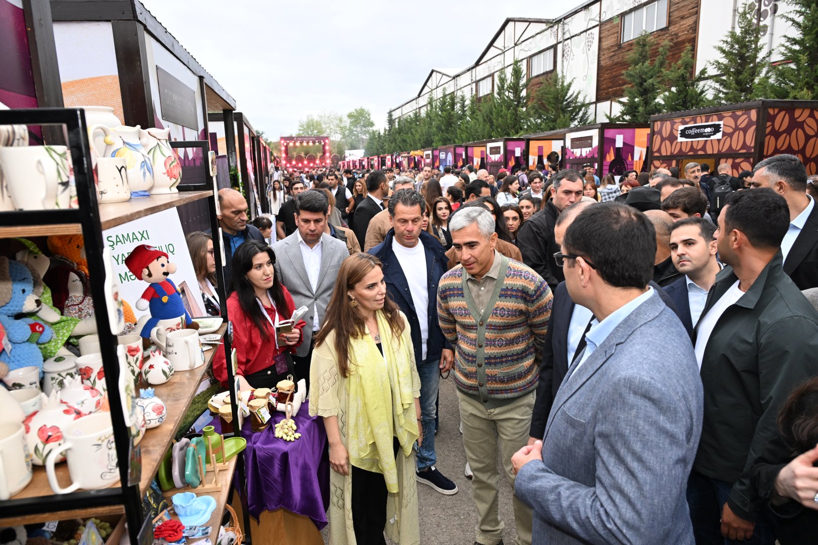 Şamaxıda növbəti Üzüm və Şərab Festivalının açılışı olub (FOTO)