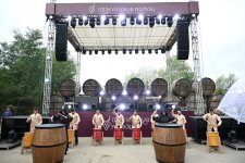 Şamaxıda növbəti Üzüm və Şərab Festivalının açılışı olub (FOTO)