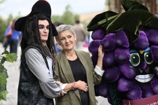 Şamaxıda növbəti Üzüm və Şərab Festivalının açılışı olub (FOTO)