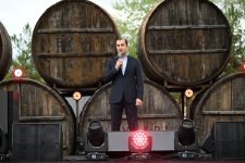 Şamaxıda növbəti Üzüm və Şərab Festivalının açılışı olub (FOTO)