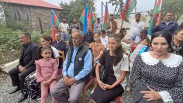 Xocalının Seyidbəyli kəndinə köçən ailələrə mənzillərin açarları təqdim olunub (FOTO) (YENİLƏNİB)
