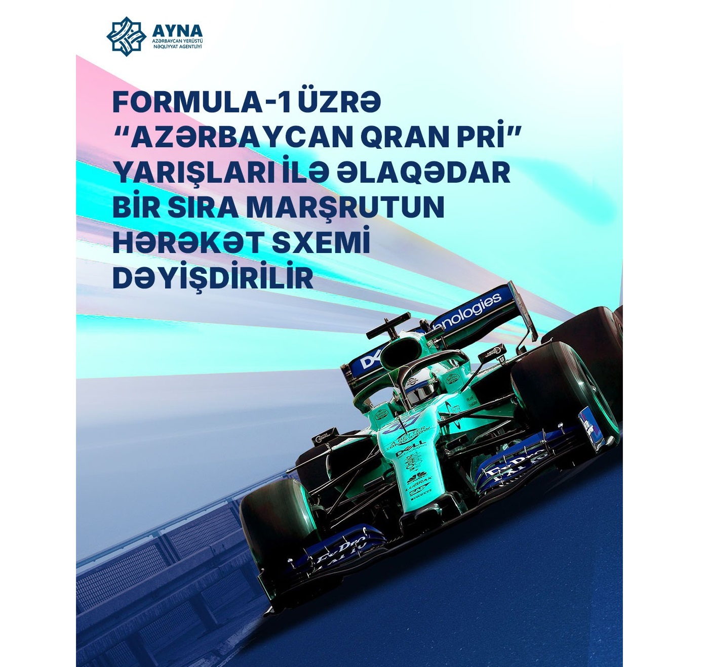 Bir sıra avtobus marşrutunun hərəkət sxemi dəyişdirilir