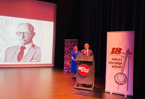 Niderlandda Üzeyir Hacıbəylinin 140 illik yubileyi qeyd olunub (FOTO)