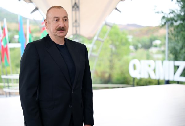 Prezident İlham Əliyev: Qarabağda və Zəngəzurda gedən quruculuq dünyanın heç bir yerində yoxdur