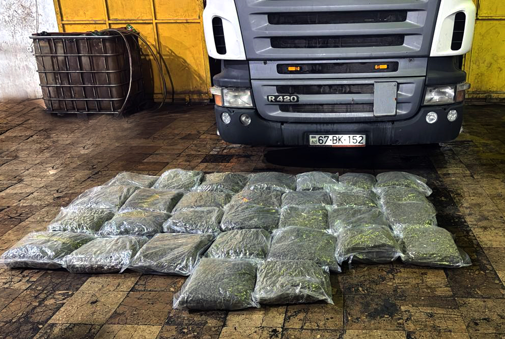 "Culfa" gömrük postunda 63 kiloqram narkotik vasitə aşkar edildi (FOTO/VİDEO)
