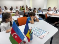 Moldovada azərbaycanlıların bazar günü məktəbində yeni tədris ilinin açılışı olub