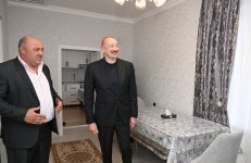 Prezident İlham Əliyev Xocavənd rayonunun Qırmızı Bazar qəsəbəsində olub (FOTO)