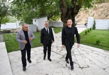 Prezident İlham Əliyev Xocalı rayonunun Şuşakənd kəndində olub (FOTO)