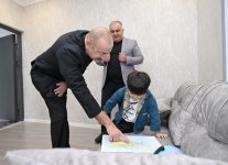 Prezident İlham Əliyev Xocalı rayonunun Şuşakənd kəndində olub (FOTO)