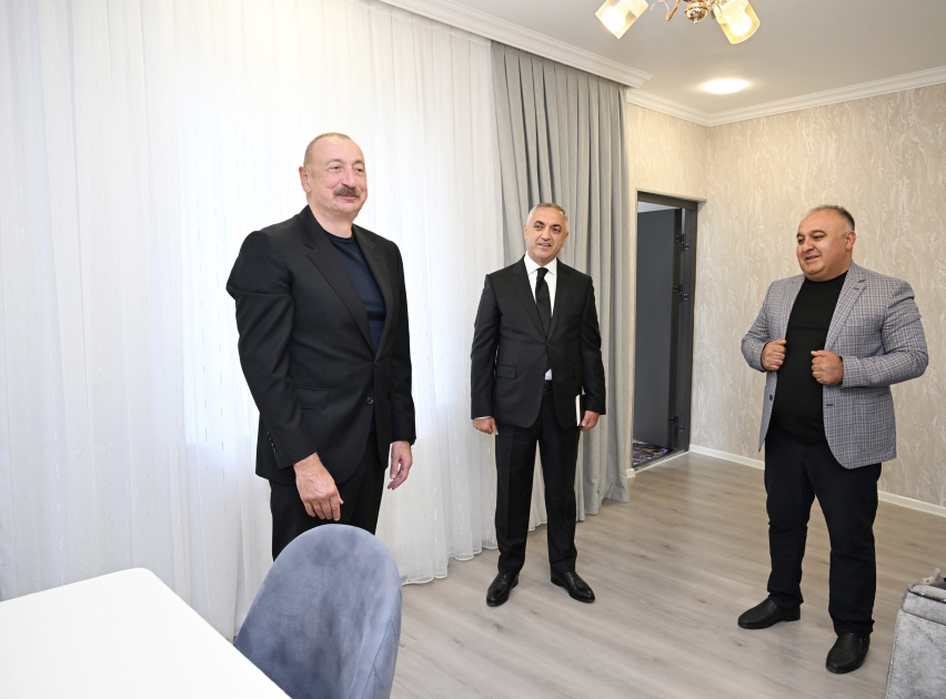 Prezident İlham Əliyev Xocalı rayonunun Şuşakənd kəndində olub (FOTO)