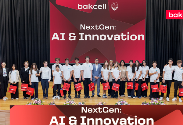 “Bakcell” Bilik Günü münasibətilə Müasir Təhsil Kompleksinin şagirdləri ilə görüşdü (FOTO)