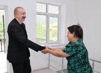 Prezident İlham Əliyev Xocalı rayonunun Badara kəndində olub (FOTO)