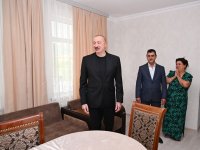 Prezident İlham Əliyev Xocalı rayonunun Badara kəndində olub (FOTO)