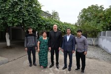 Prezident İlham Əliyev Xocalı rayonunun Badara kəndində olub (FOTO)