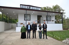 Prezident İlham Əliyev Xocalı rayonunun Daşbulaq kəndində olub (FOTO)