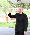 Prezident İlham Əliyev Xocalının Badara, Daşbulaq, Seyidbəyli və Şuşakənd kəndlərinin sakinləri ilə görüşüb (FOTO)