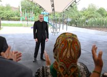 Prezident İlham Əliyev Xocalının Badara, Daşbulaq, Seyidbəyli və Şuşakənd kəndlərinin sakinləri ilə görüşüb (FOTO)