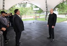 Prezident İlham Əliyev Xocalının Badara, Daşbulaq, Seyidbəyli və Şuşakənd kəndlərinin sakinləri ilə görüşüb (FOTO)