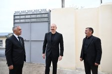 Prezident İlham Əliyev Xocalı rayonunun Seyidbəyli kəndində olub (FOTO)