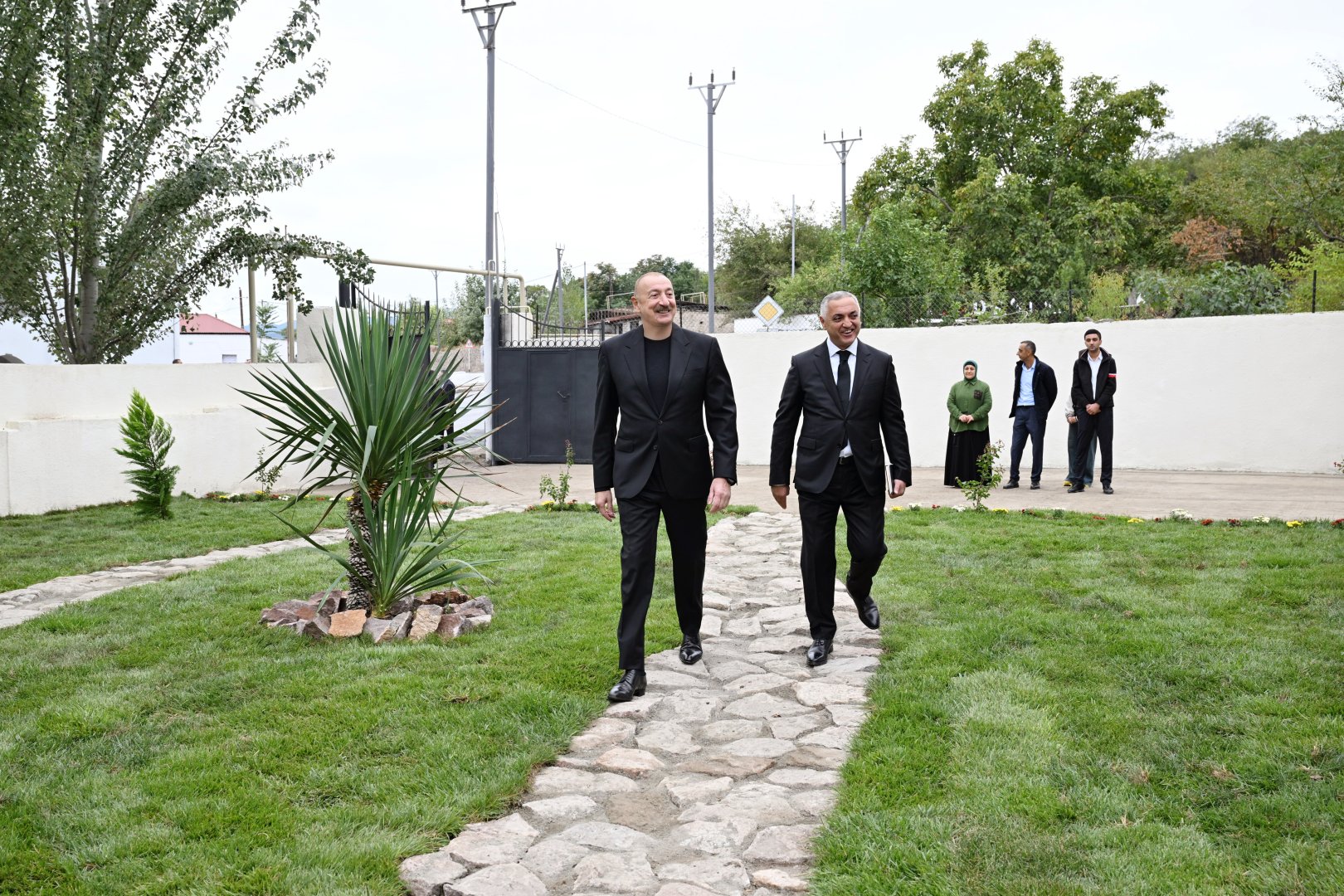 Prezident İlham Əliyev Xocalı rayonunun Daşbulaq kəndində olub (FOTO)