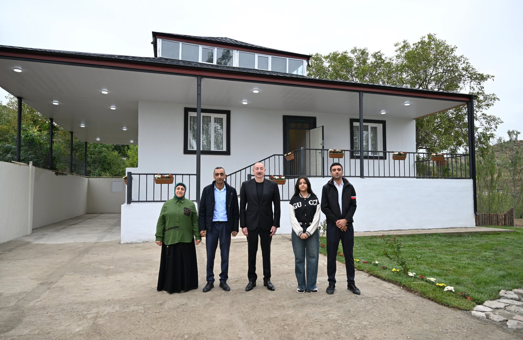 Prezident İlham Əliyev Xocalı rayonunun Daşbulaq kəndində olub (FOTO)