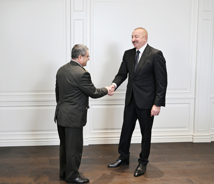 Prezident İlham Əliyev Türkiyə Silahlı Qüvvələrinin Baş Qərargah rəisini qəbul edib (FOTO/VİDEO)