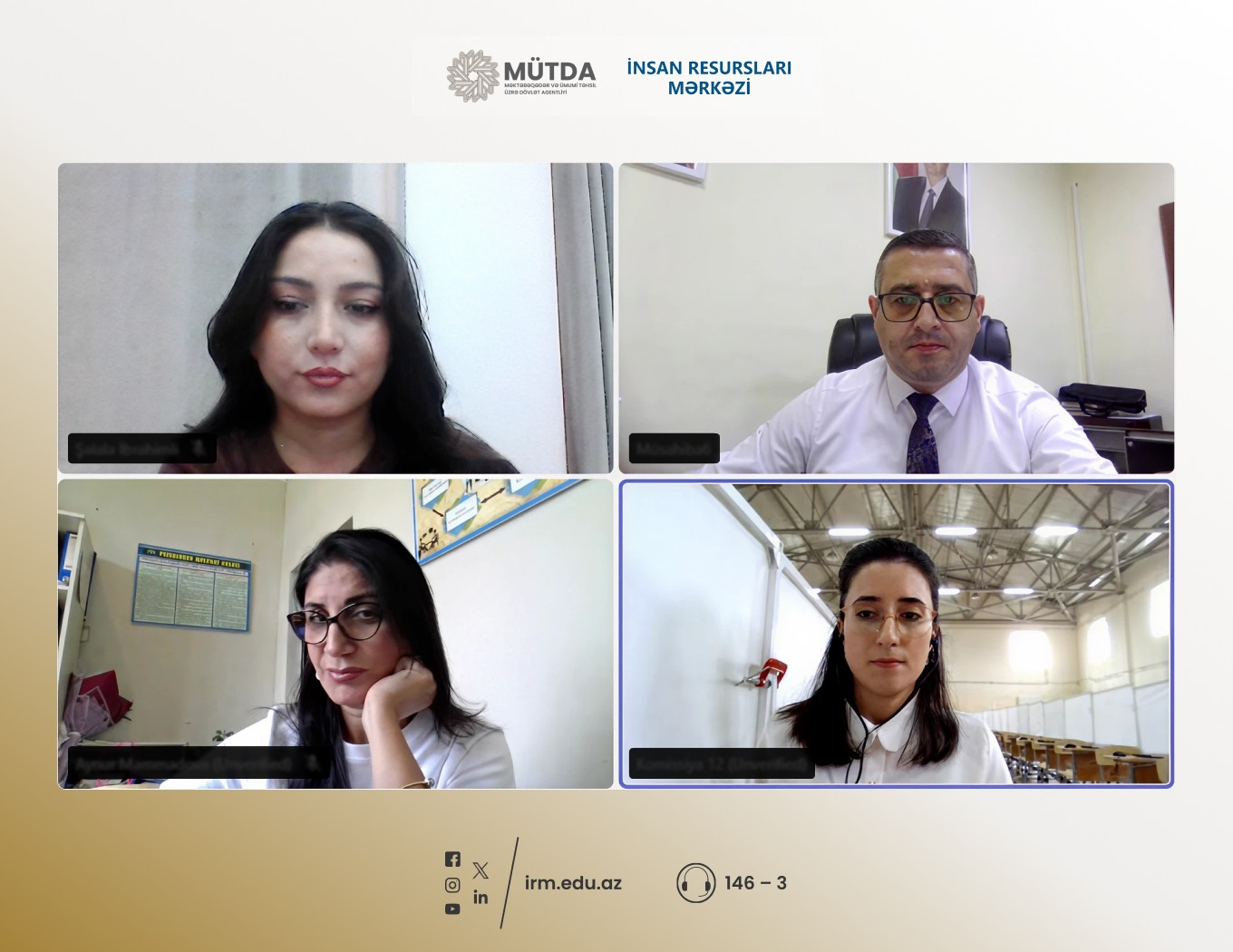 Sertifikatlaşdırma prosesinin müsahibə mərhələsinə start verildi (FOTO)