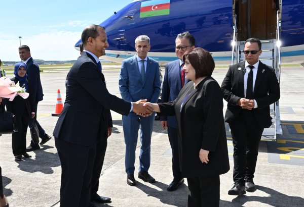 Milli Məclisin sədri Sahibə Qafarova Malayziyaya işgüzar səfərə gedib (FOTO)