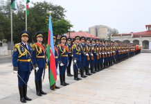 Birləşmiş Ərəb Əmirliklərinin Prezidentinin Şuşada rəsmi qarşılanma mərasimi olub (FOTO)