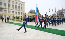 Birləşmiş Ərəb Əmirliklərinin Prezidentinin Şuşada rəsmi qarşılanma mərasimi olub (FOTO)