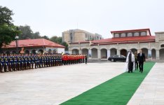 Birləşmiş Ərəb Əmirliklərinin Prezidentinin Şuşada rəsmi qarşılanma mərasimi olub (FOTO)