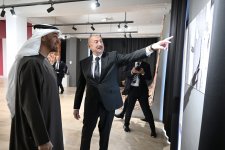 Azərbaycanın və Birləşmiş Ərəb Əmirliklərinin Prezidentləri Milli Xalça Muzeyinin Şuşa filialında olublar (FOTO)