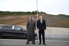 Azərbaycan və Birləşmiş Ərəb Əmirliklərinin Prezidentləri Şuşa rayonunun Daşaltı kəndinin fonunda şəkil çəkdiriblər (FOTO)