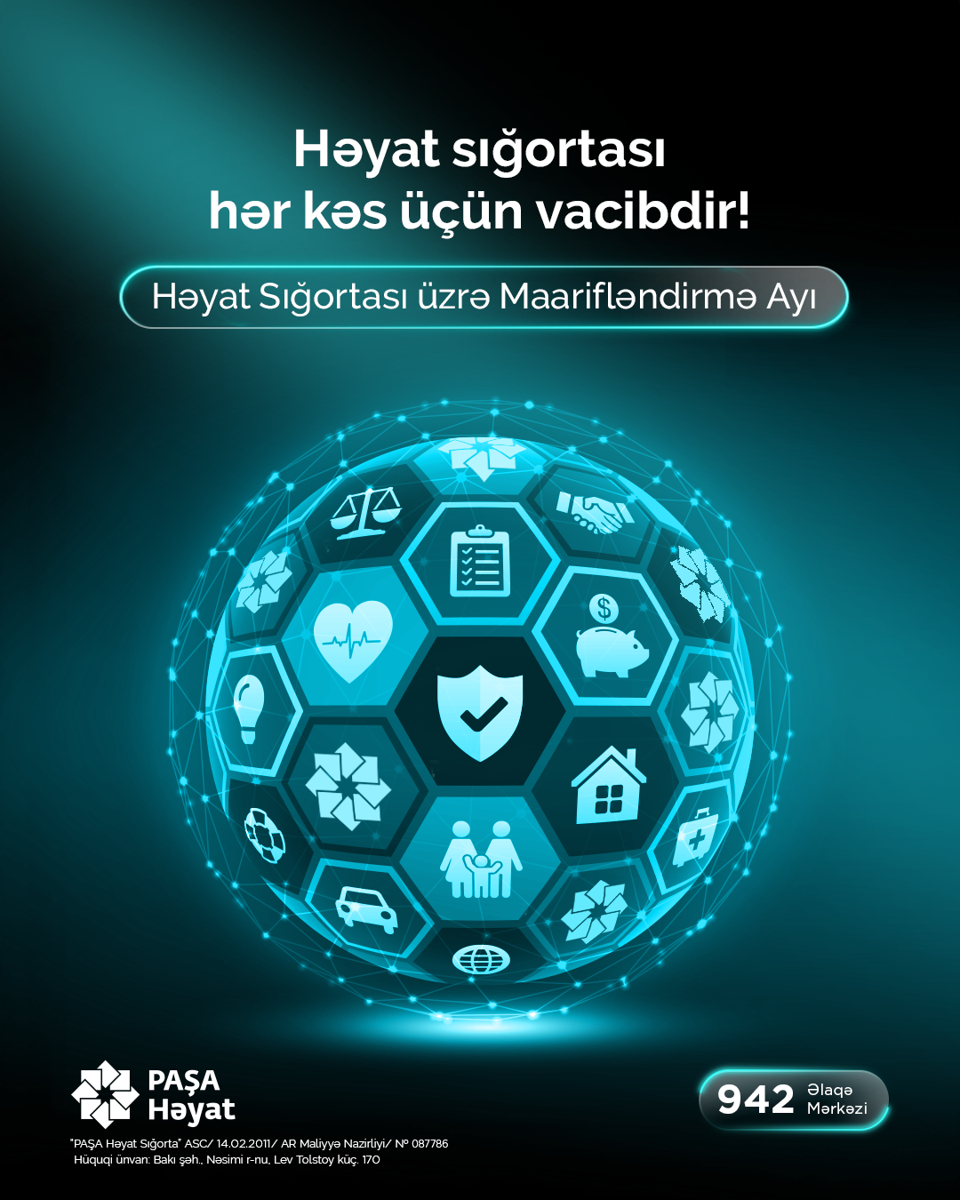 Sentyabr “Həyat Sığortası üzrə Maarifləndirmə Ayı”dır