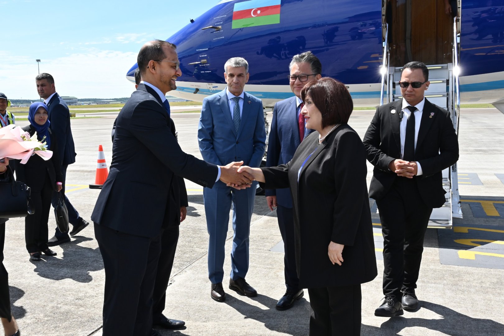 Milli Məclisin sədri Sahibə Qafarova Malayziyaya işgüzar səfərə gedib (FOTO)