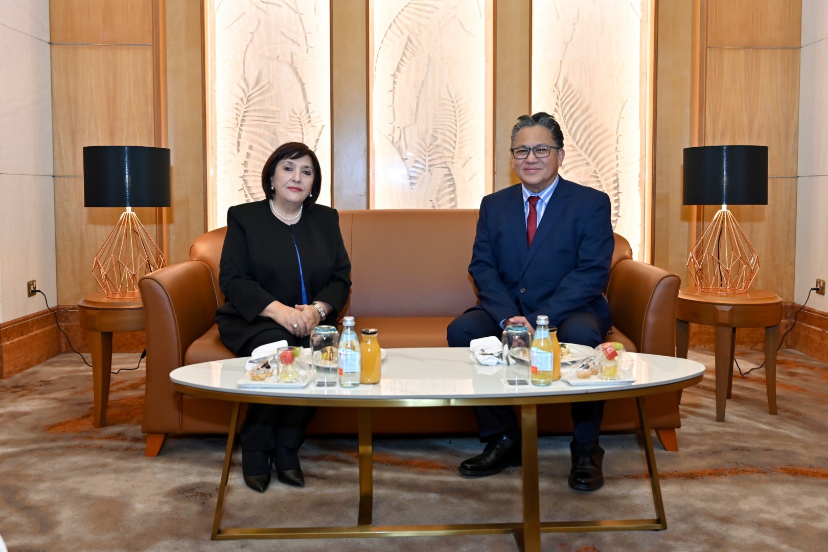 Milli Məclisin sədri Sahibə Qafarova Malayziyaya işgüzar səfərə gedib (FOTO)