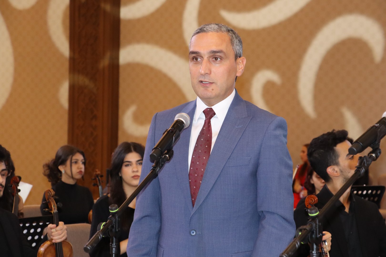 Xankəndidə Üzeyir Hacıbəylinin 140 illik yubileyinə həsr olunmuş möhtəşəm konsert keçirilib (FOTO)